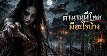 ตำนานผีไทย แม่นาคพระโขนง กระสือ กุมารทอง ปกบทความ